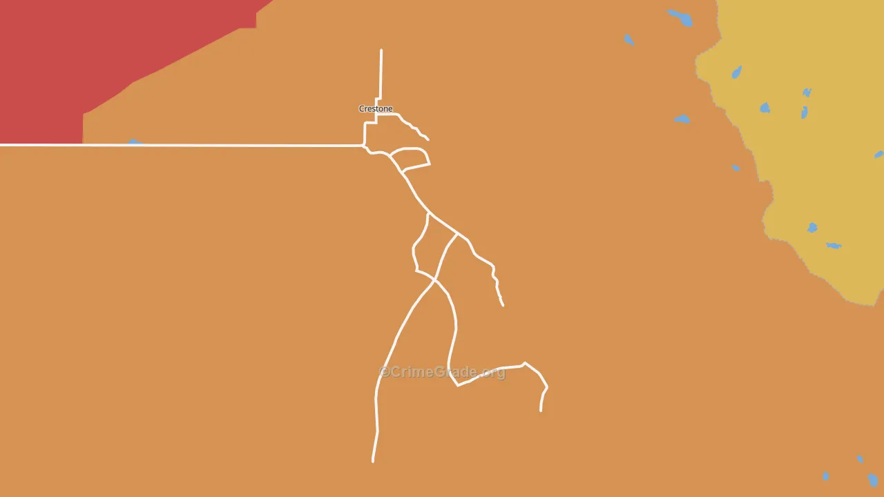 81131, CO Map of Theft Rates