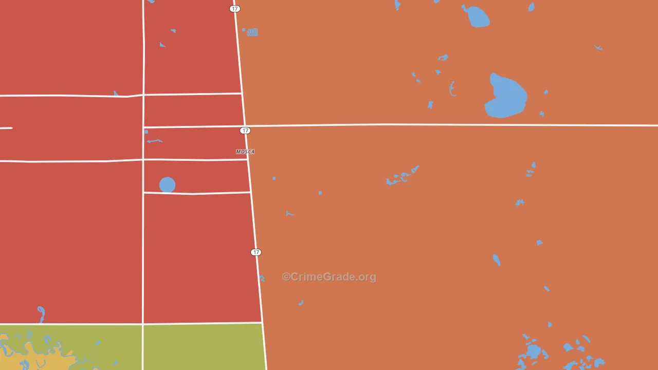 81146, CO Map of Theft Rates