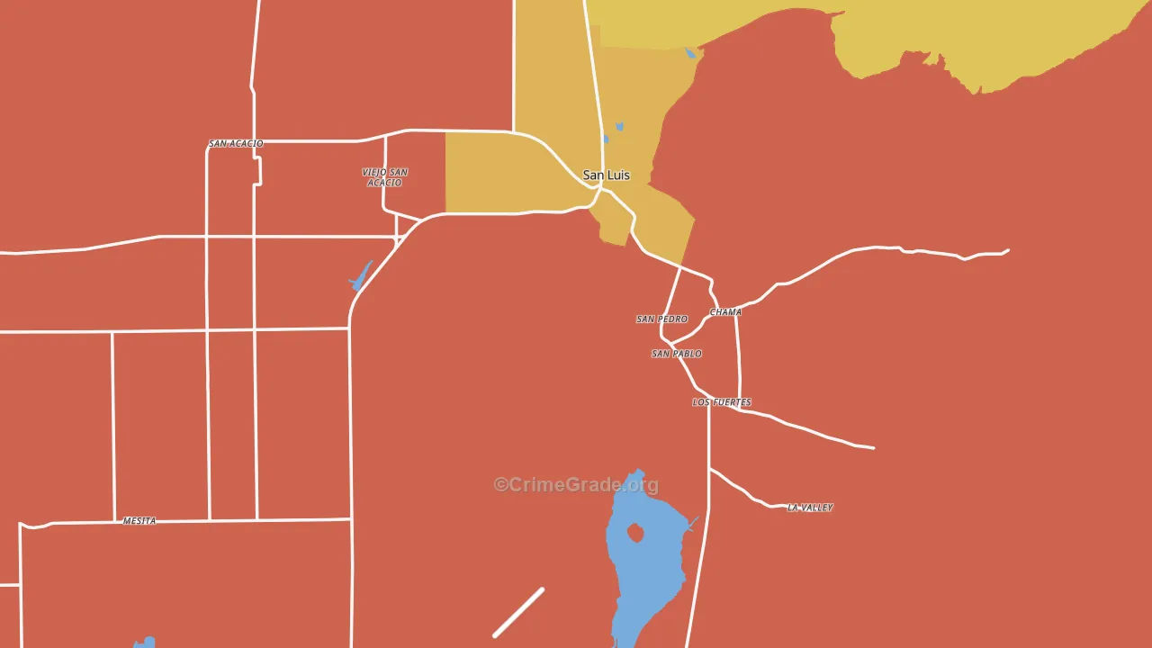 81152, CO Map of Theft Rates