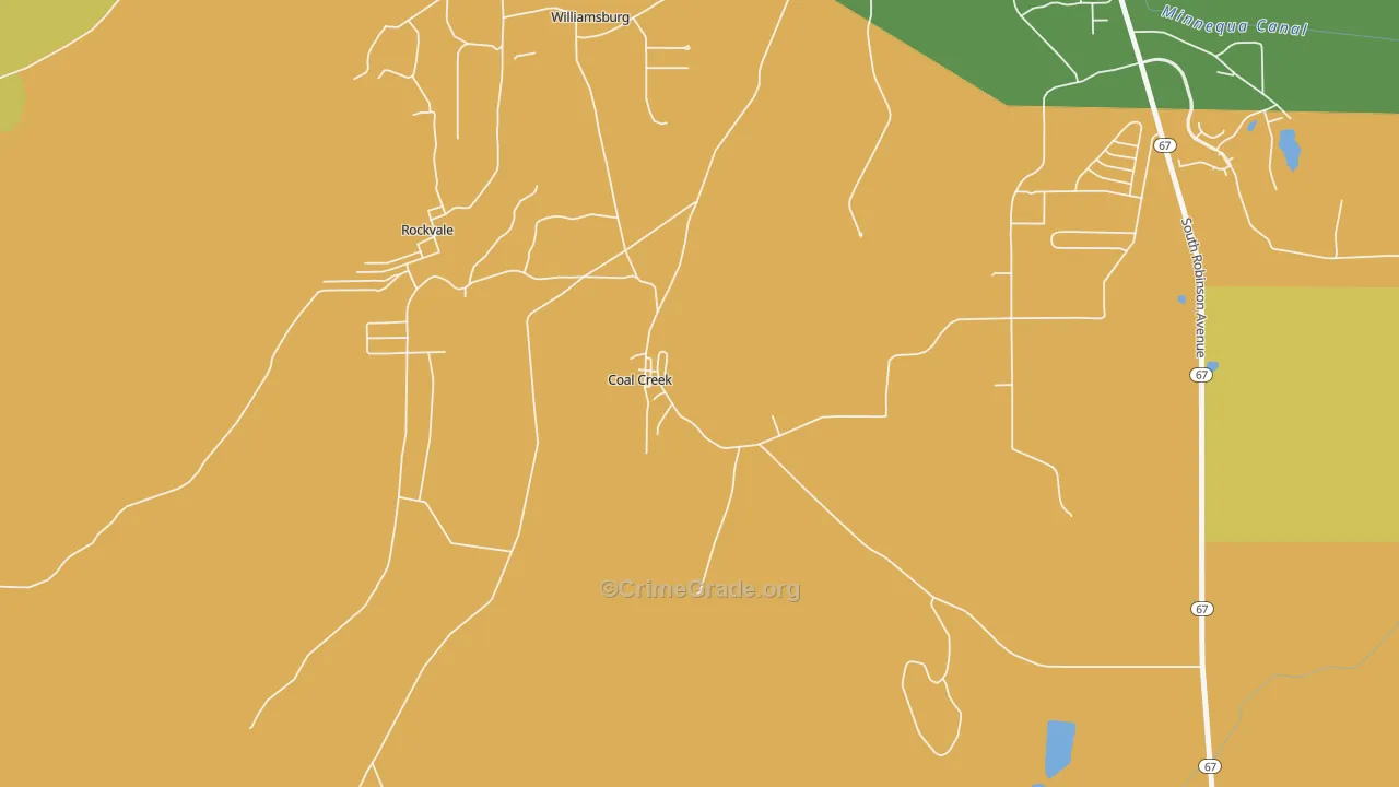 81221, CO Map of Theft Rates