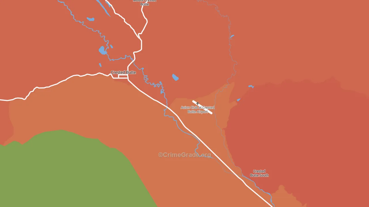 81224, CO Map of Theft Rates