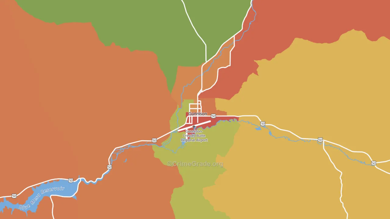 81230, CO Map of Theft Rates