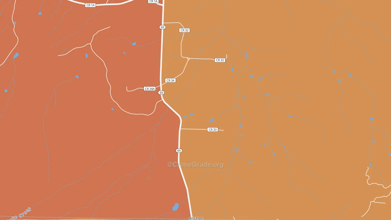 81232, CO Map of Theft Rates