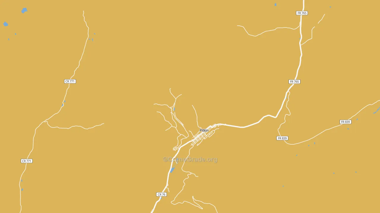 81241, CO Map of Theft Rates