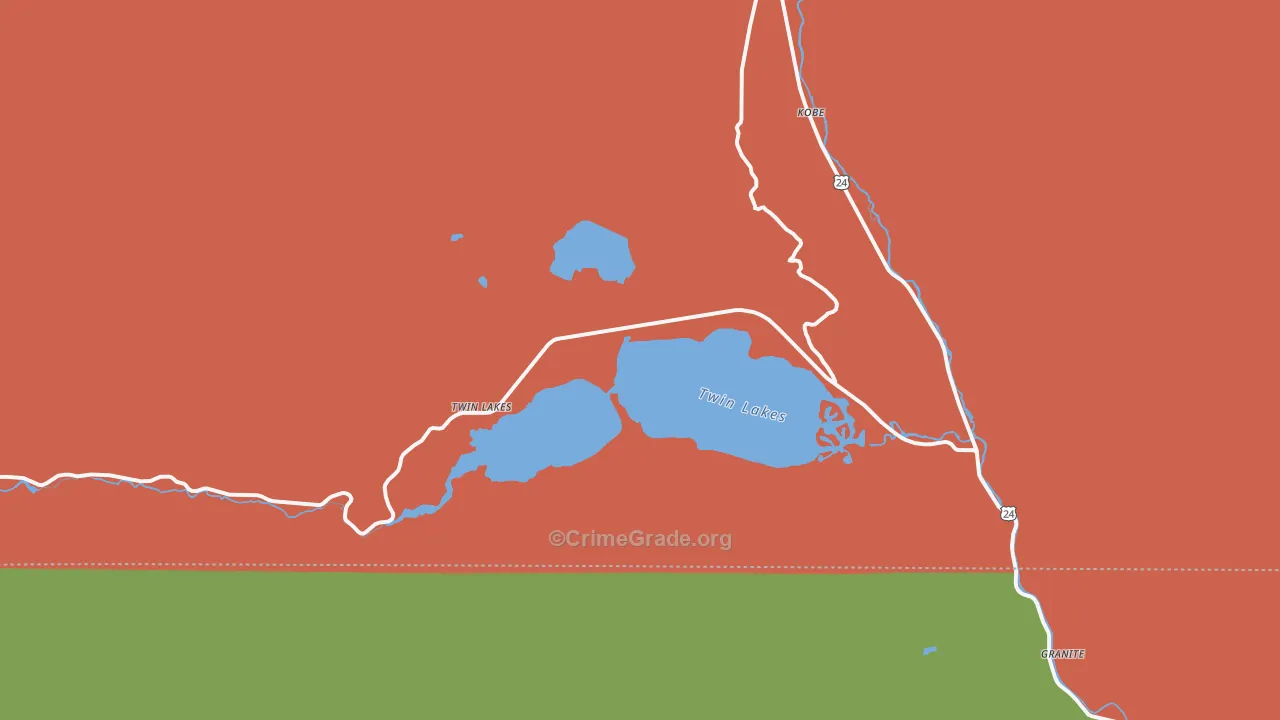 81251, CO Map of Theft Rates