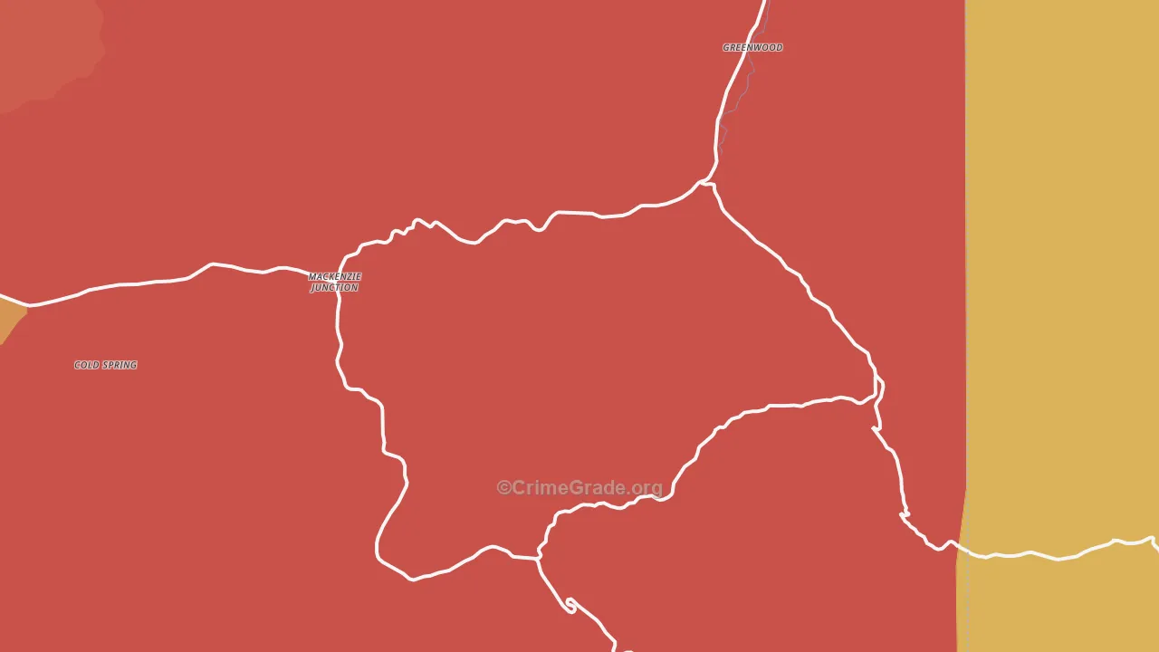 81253, CO Map of Theft Rates