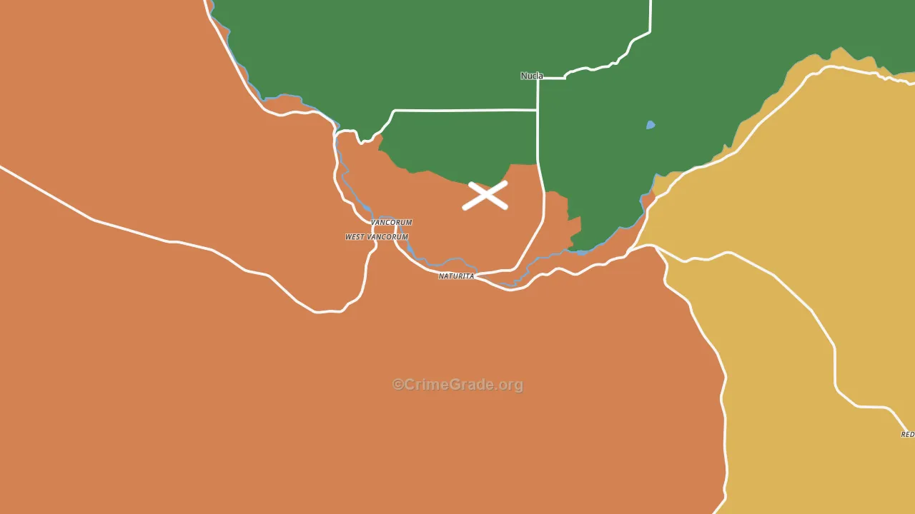 81422, CO Map of Theft Rates