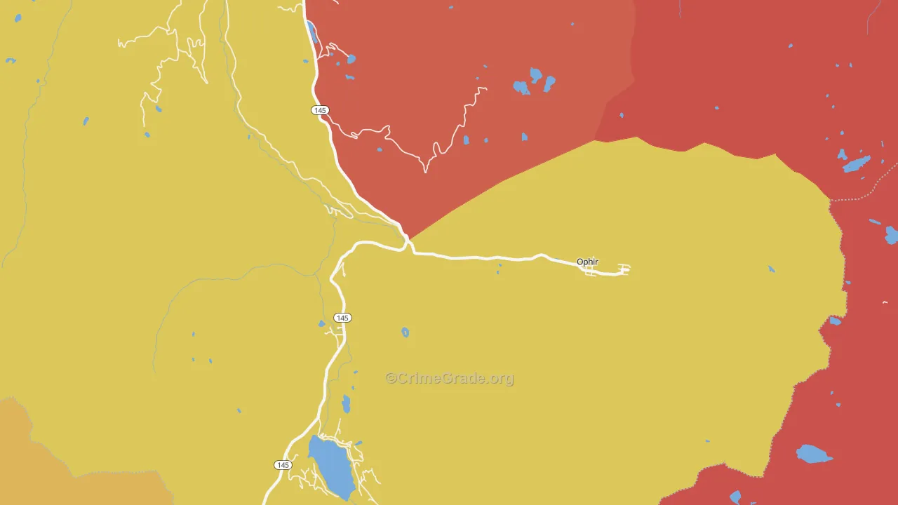 81426, CO Map of Theft Rates