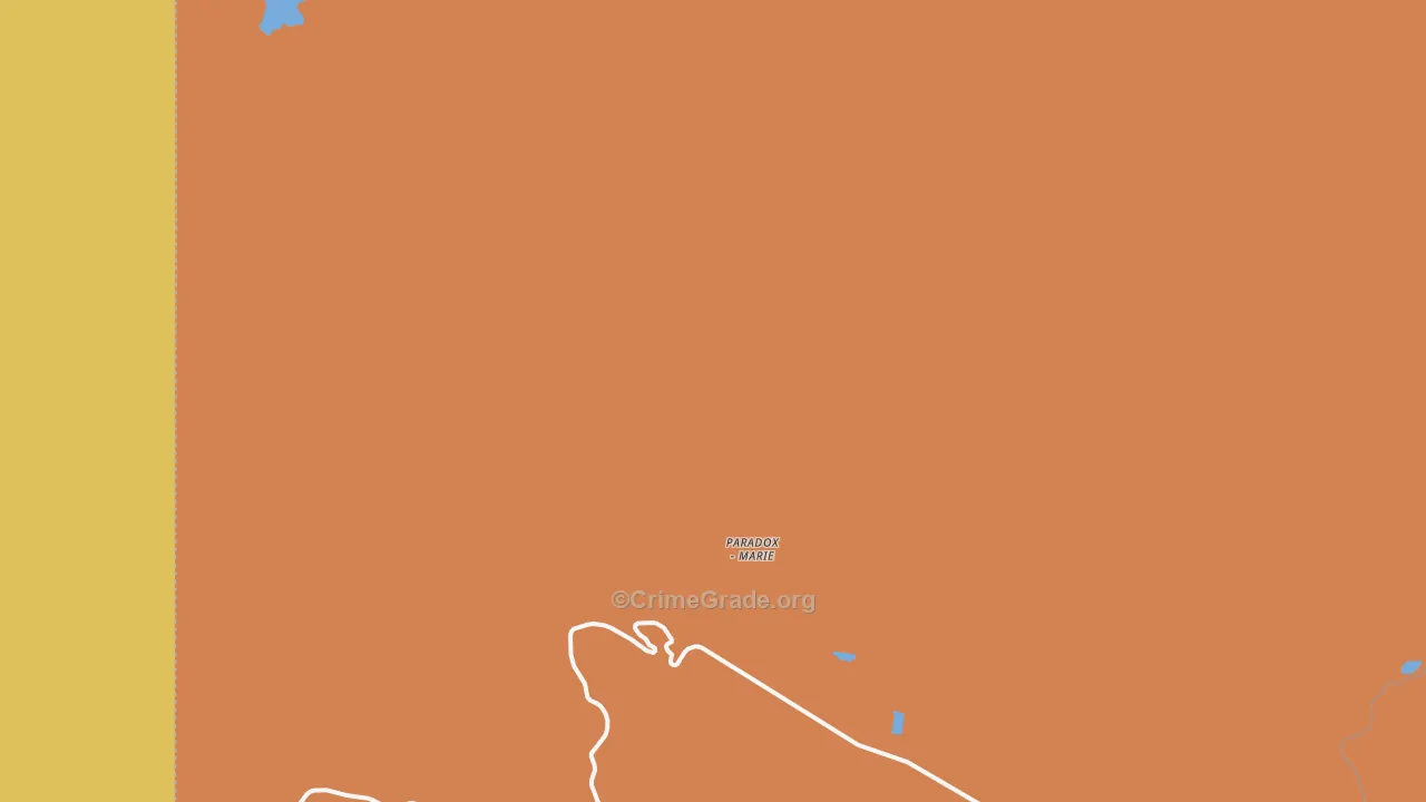81429, CO Map of Theft Rates