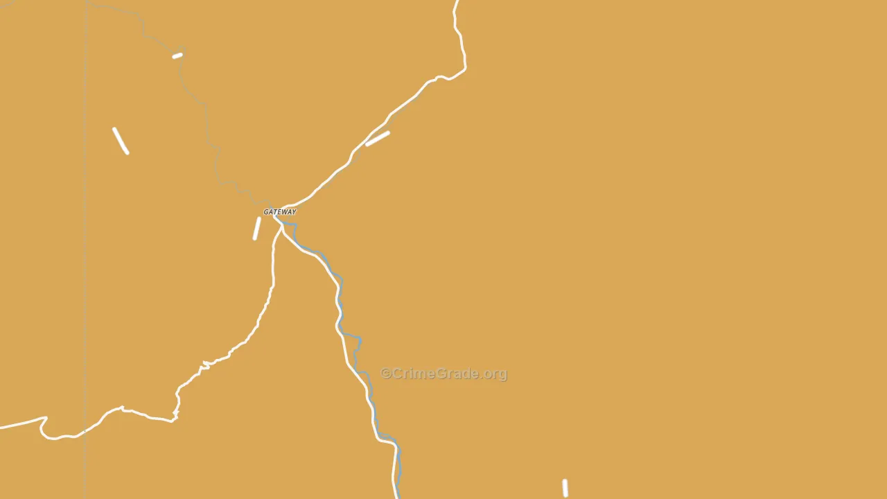 81522, CO Map of Theft Rates