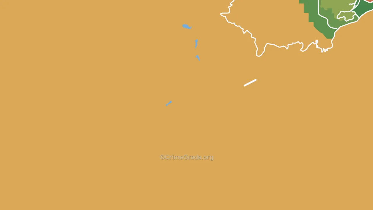 81523, CO Map of Theft Rates