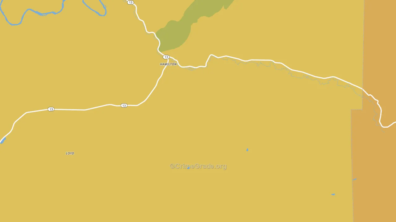 81638, CO Map of Theft Rates