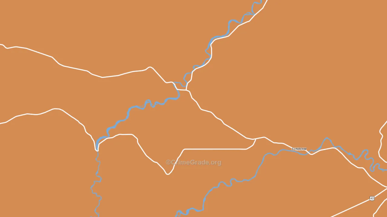 81640, CO Map of Theft Rates