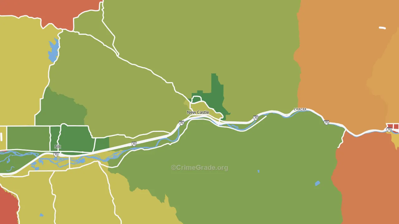 81647, CO Map of Theft Rates