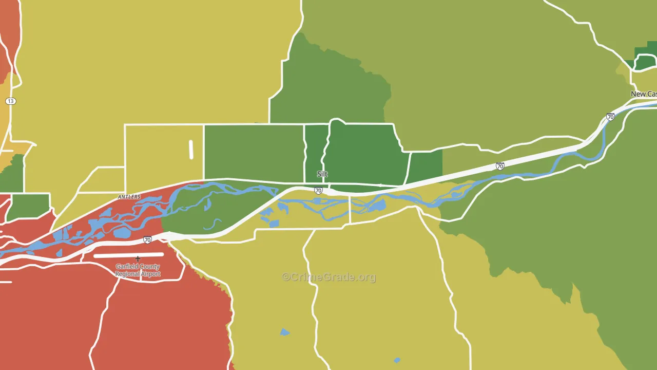 81652, CO Map of Theft Rates