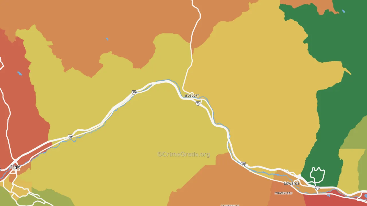 81655, CO Map of Theft Rates