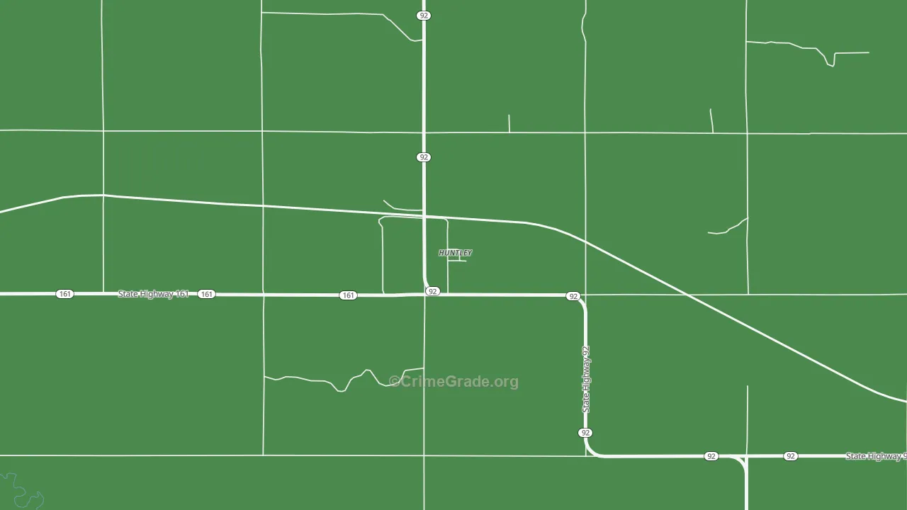 82218, WY Map of Theft Rates