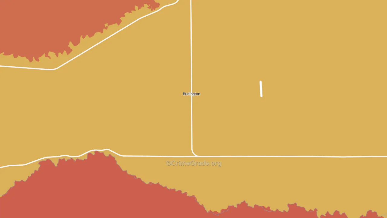 82411, WY Map of Theft Rates