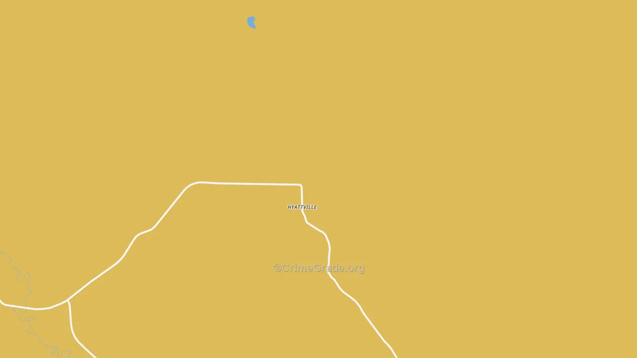 82428, WY Map of Theft Rates