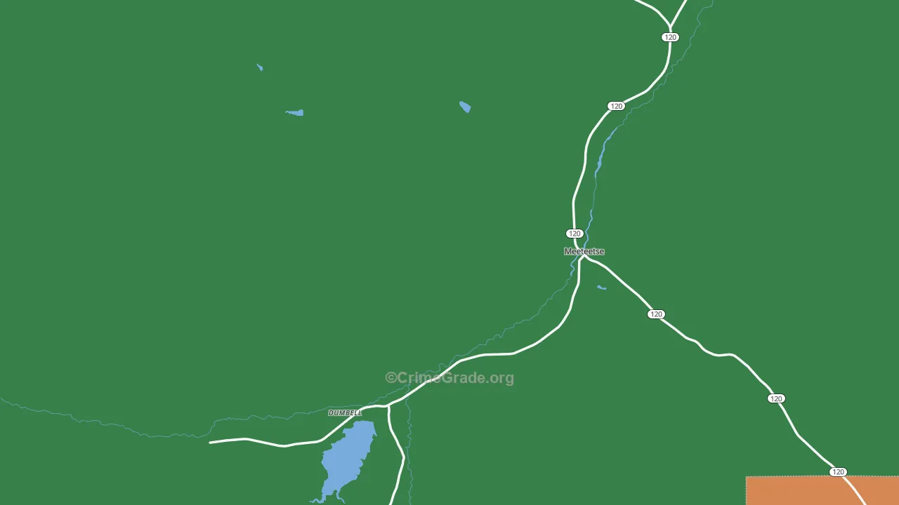 82433, WY Map of Theft Rates
