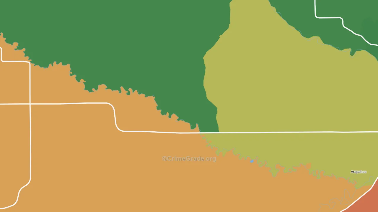 82510, WY Map of Theft Rates