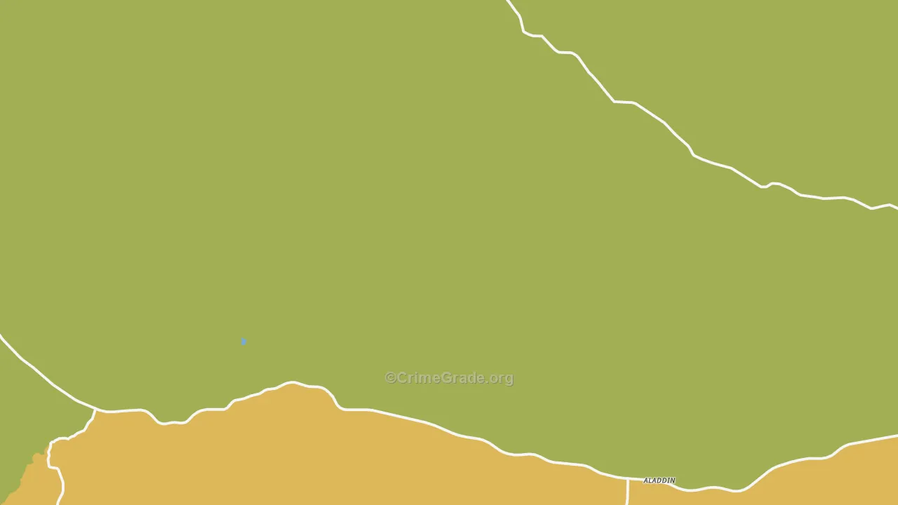 82710, WY Map of Theft Rates
