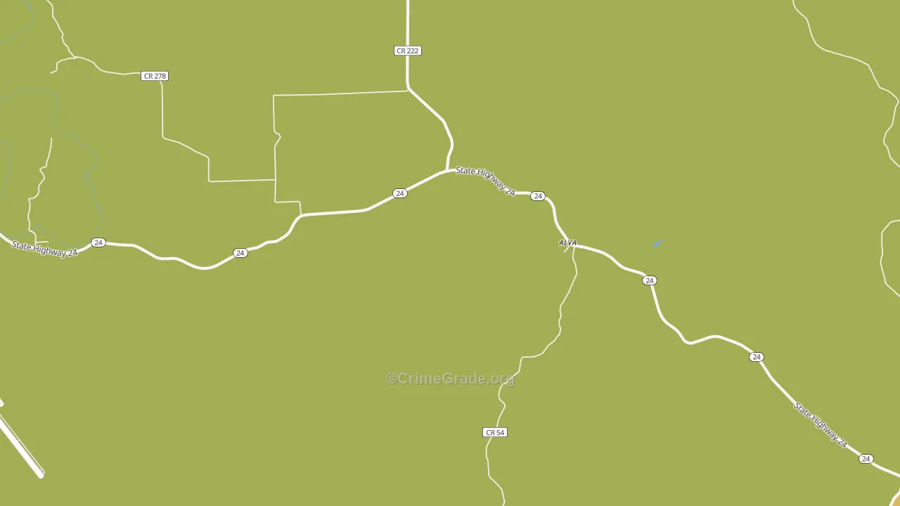 82711, WY Map of Theft Rates