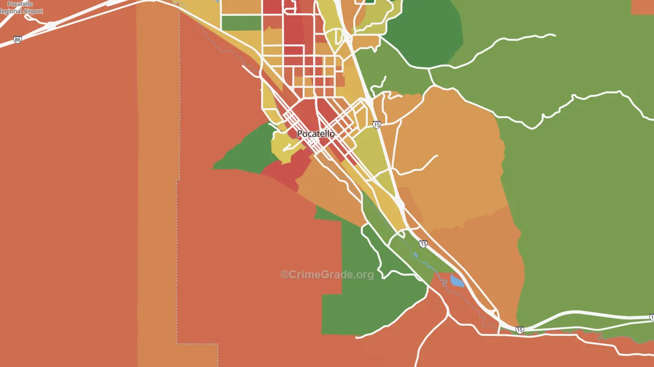 83204, ID Map of Theft Rates