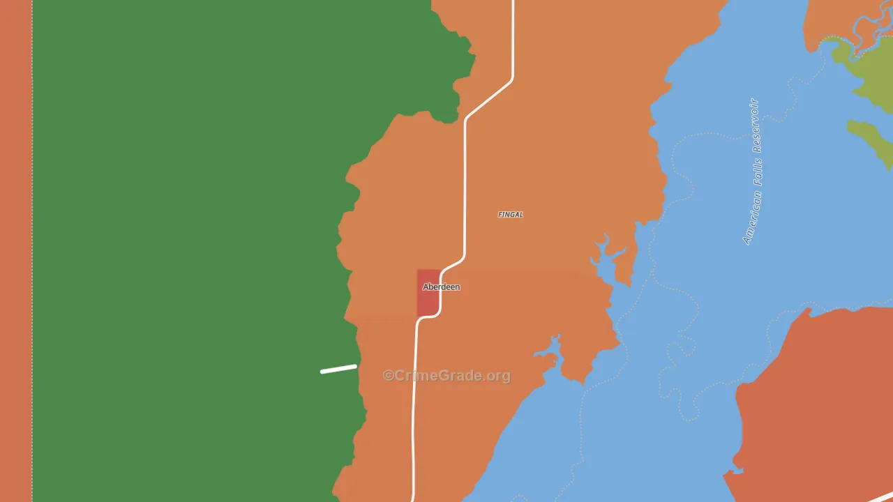 83210, ID Map of Theft Rates