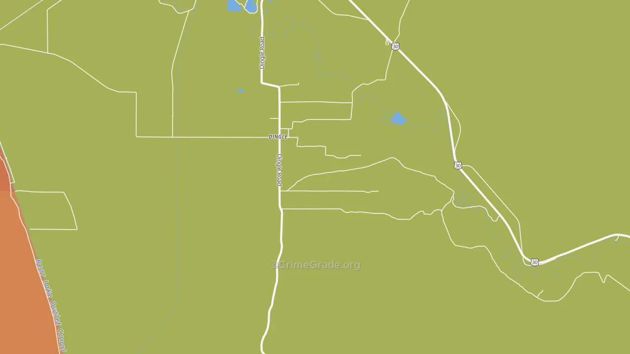 83233, ID Map of Theft Rates