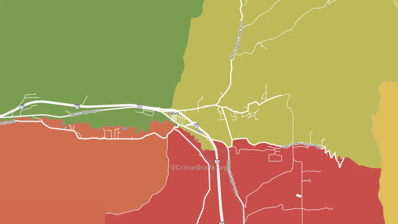 83245, ID Map of Theft Rates