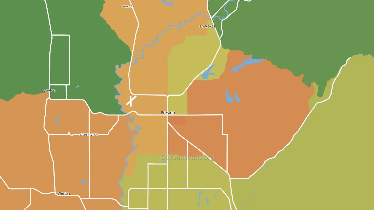 83263, ID Map of Theft Rates