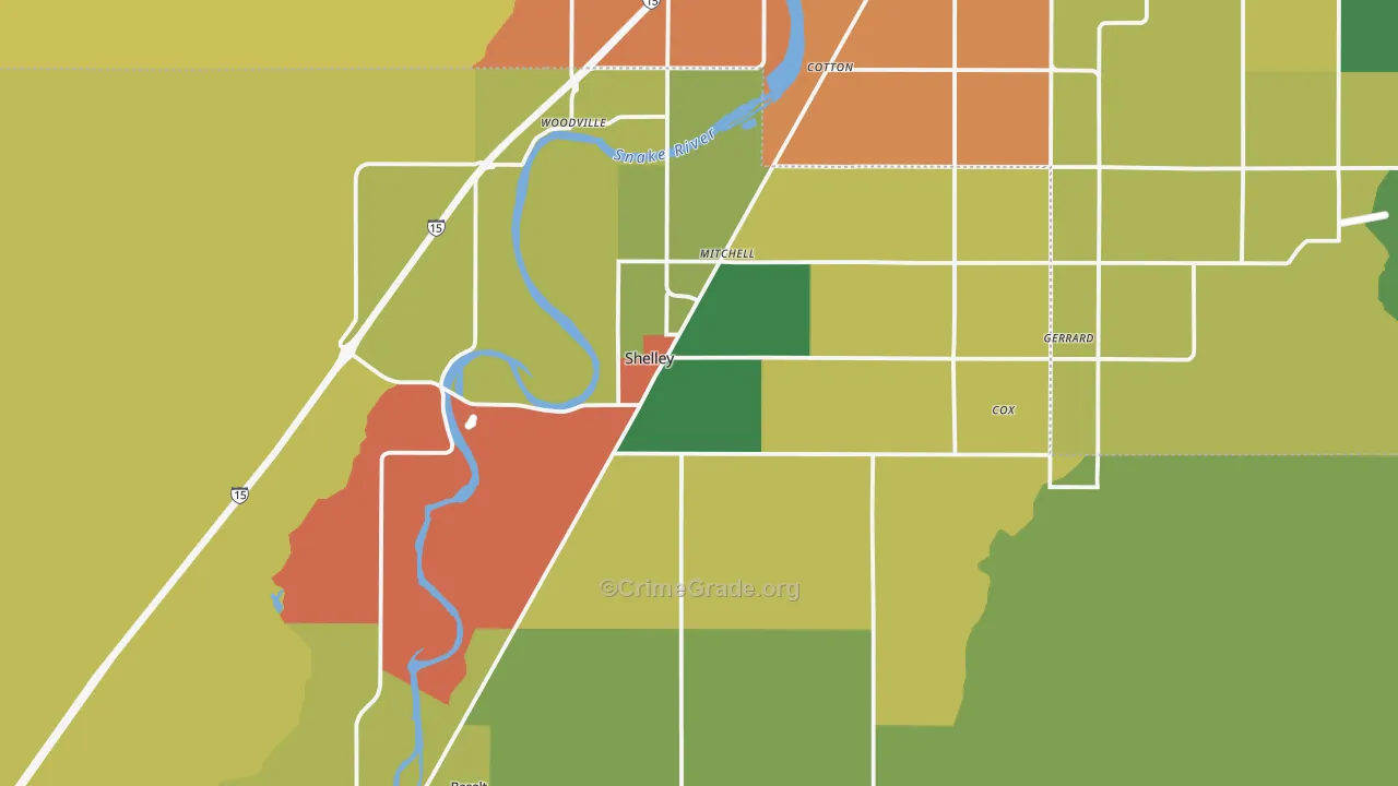 83274, ID Map of Theft Rates