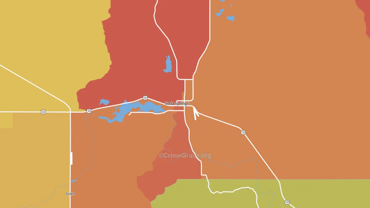 83276, ID Map of Theft Rates