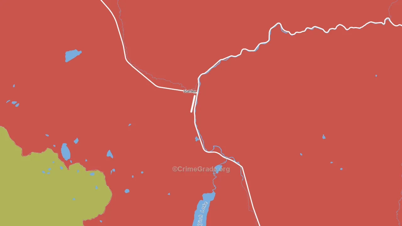 83278, ID Map of Theft Rates