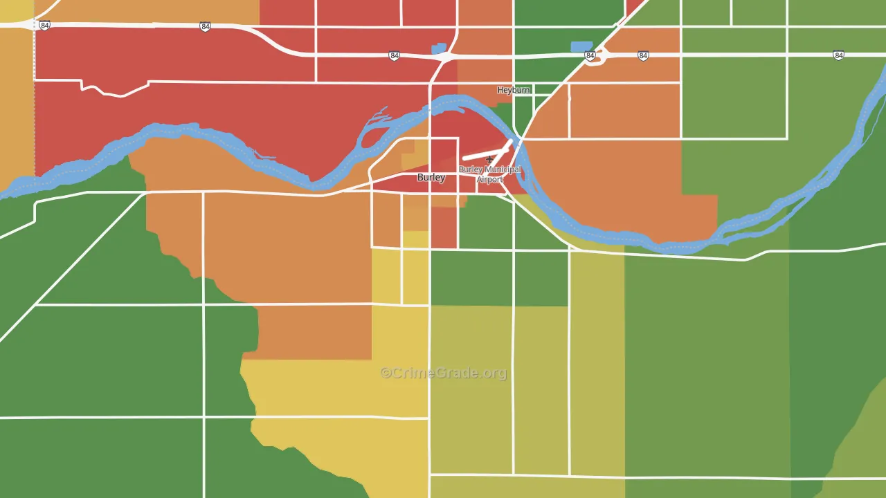83318, ID Map of Theft Rates