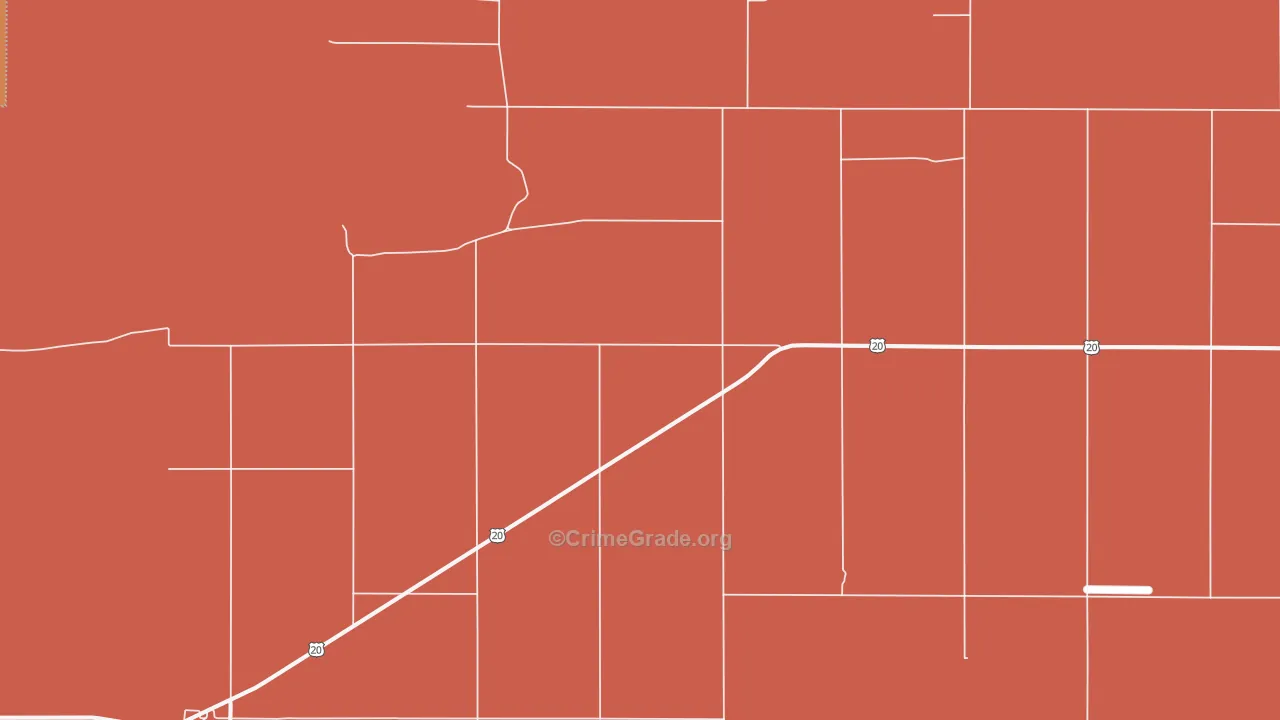 83322, ID Map of Theft Rates