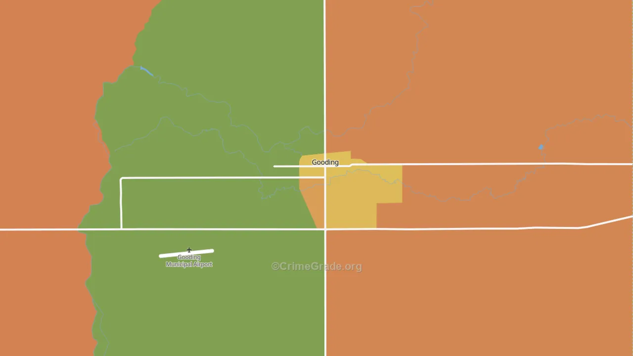 83330, ID Map of Theft Rates