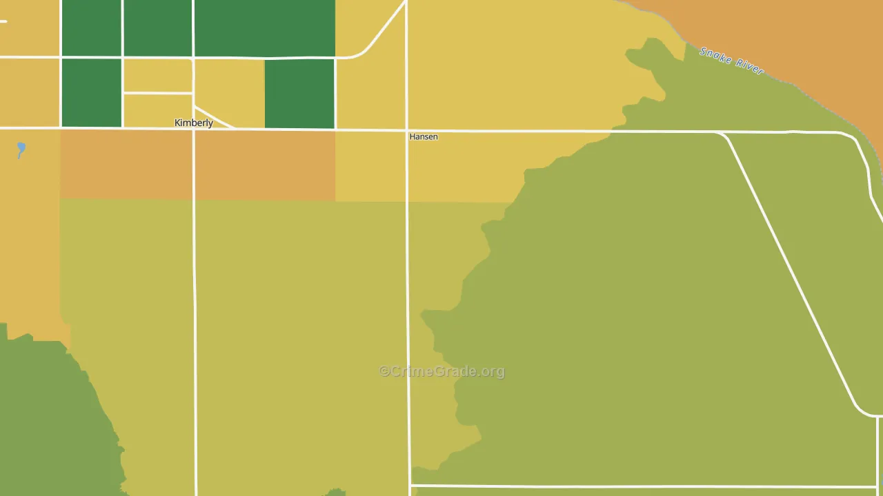 83334, ID Map of Theft Rates