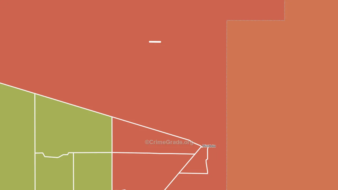 83343, ID Map of Theft Rates