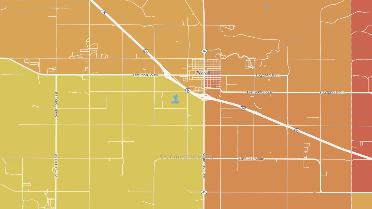 83355, ID Map of Theft Rates