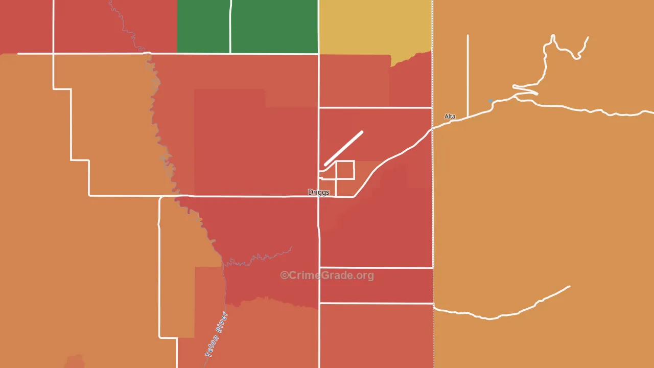 83422, ID Map of Theft Rates
