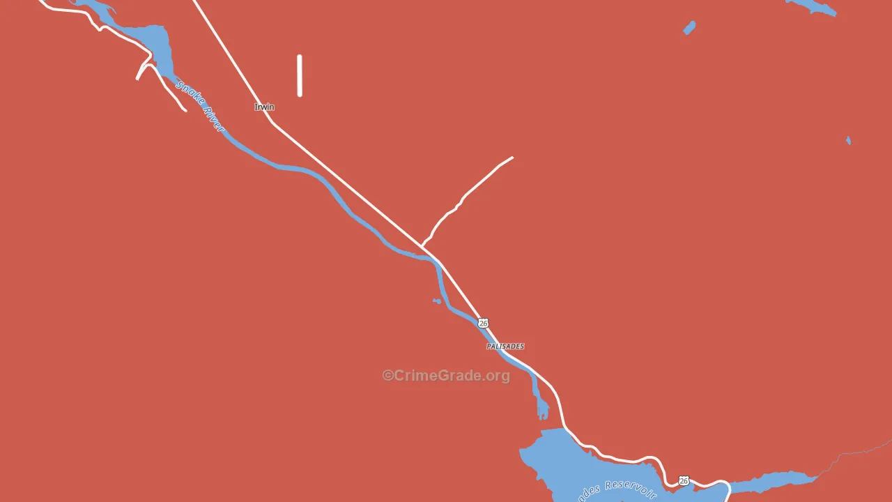 83428, ID Map of Theft Rates
