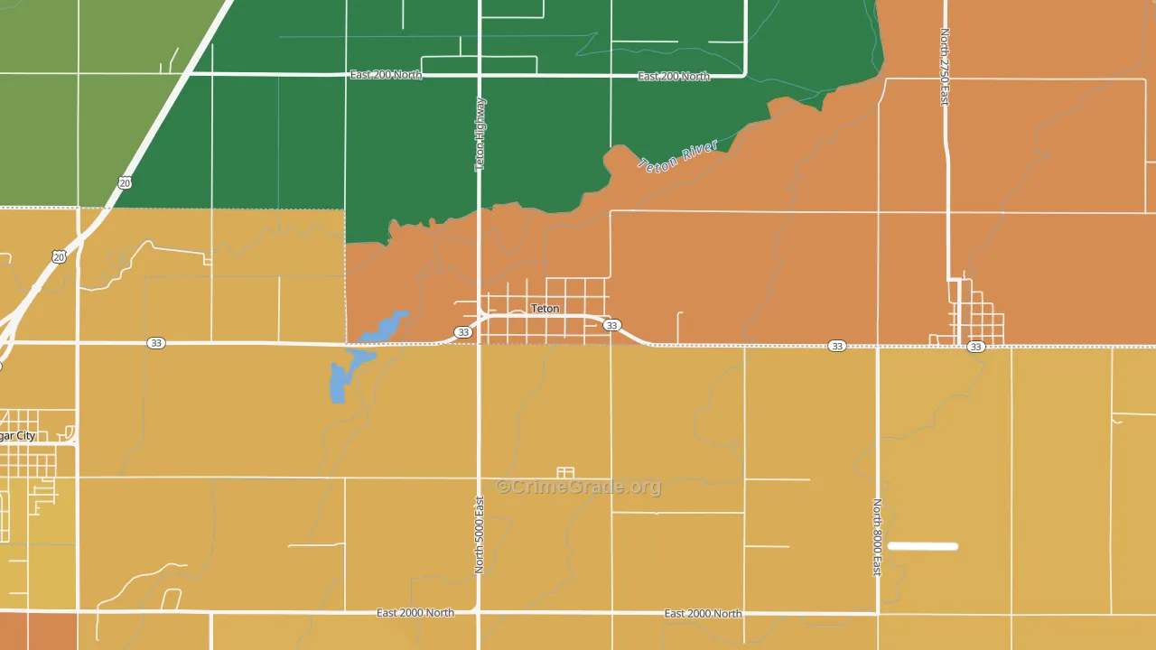 83451, ID Map of Theft Rates