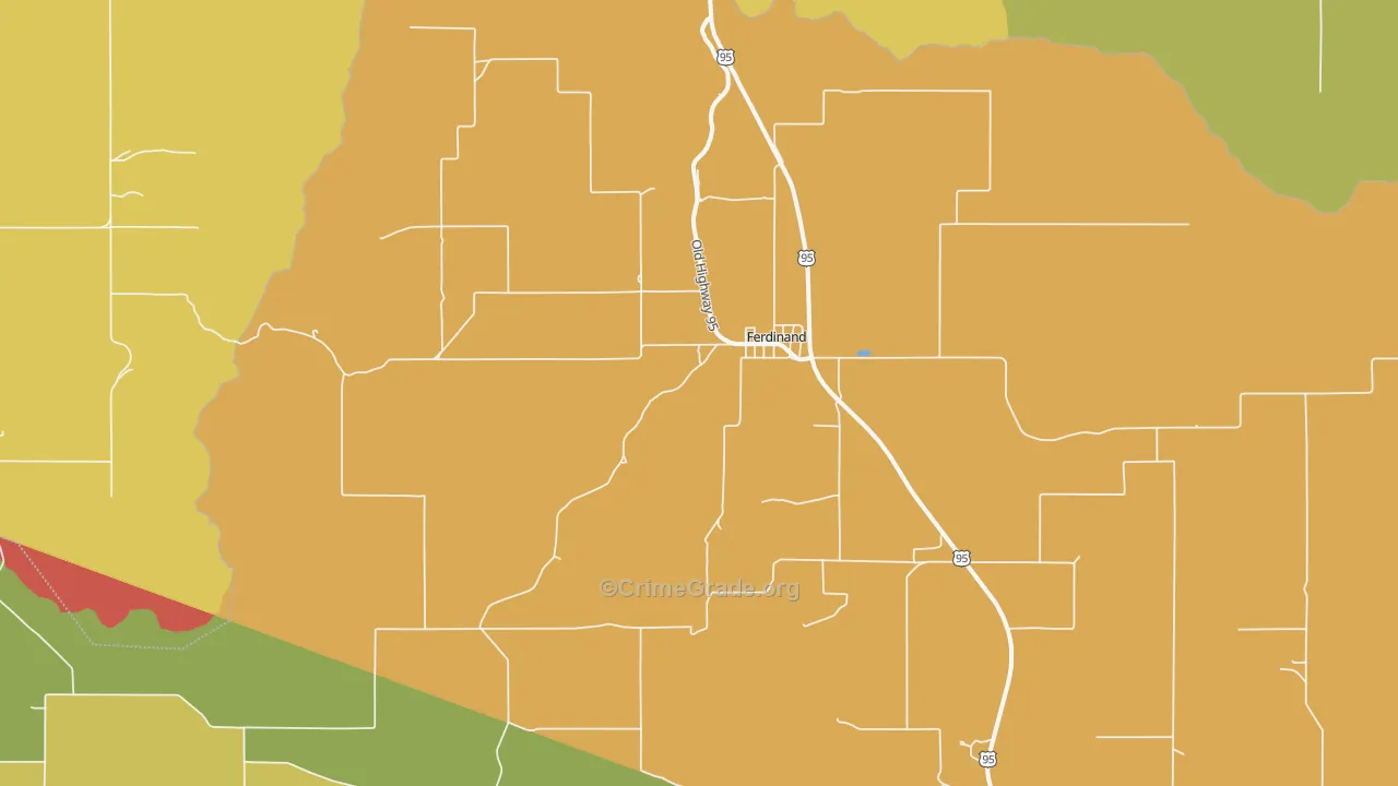 83526, ID Map of Theft Rates