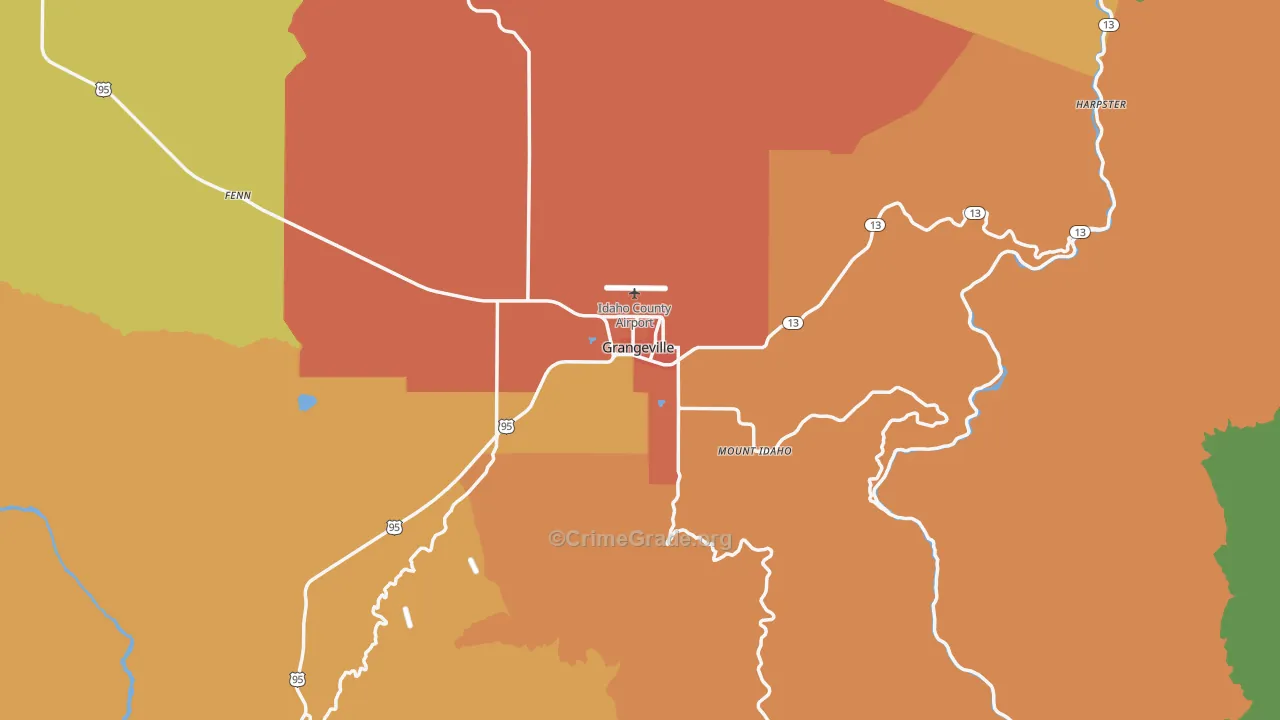 83530, ID Map of Theft Rates