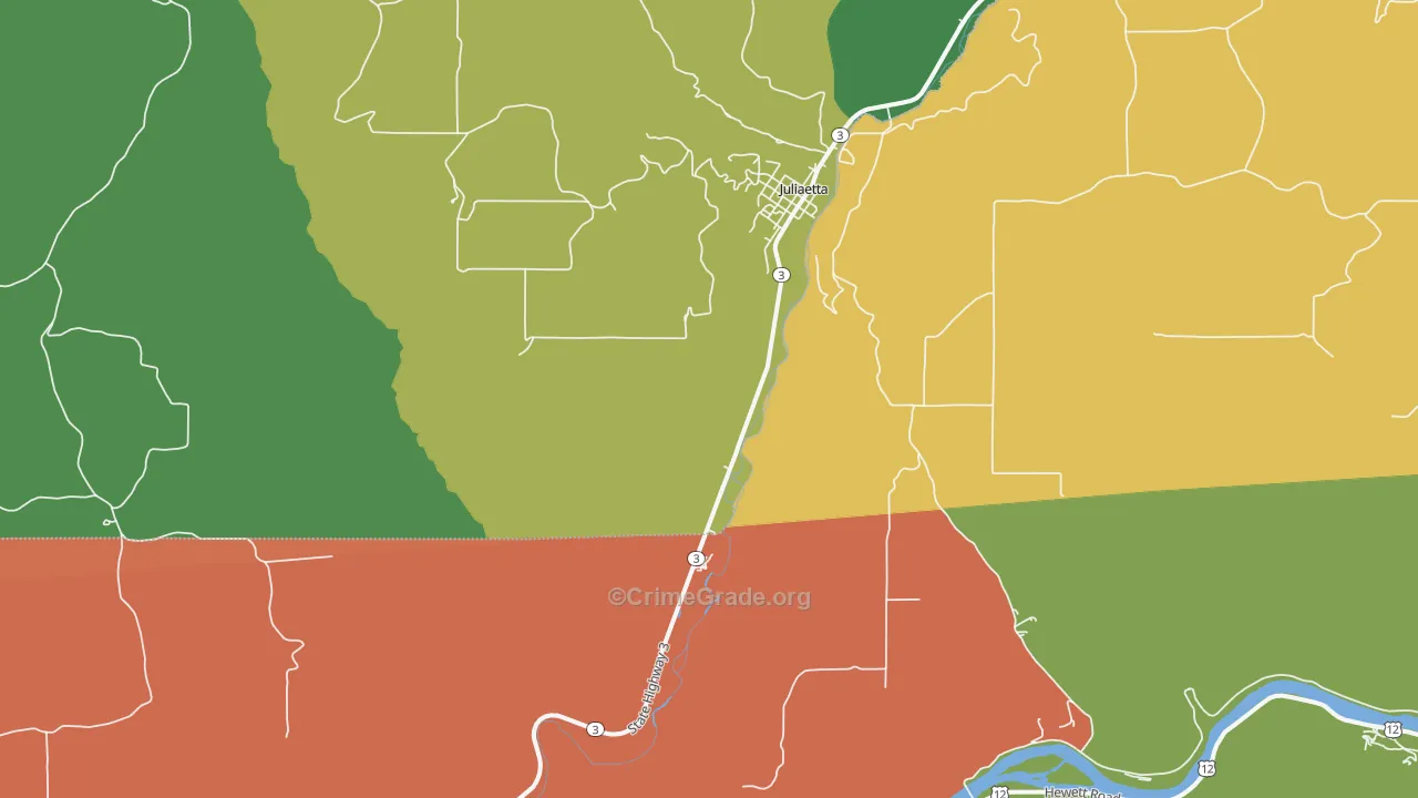 83535, ID Map of Theft Rates