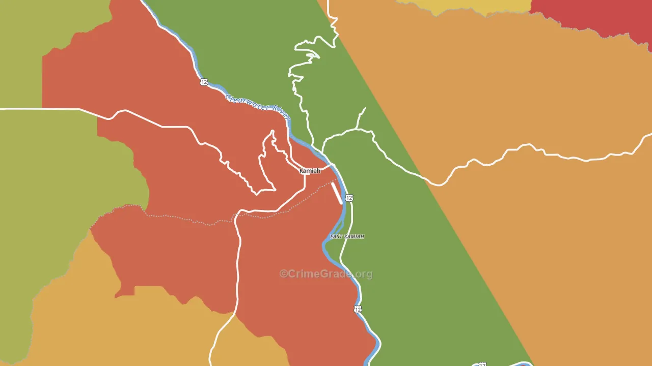83536, ID Map of Theft Rates