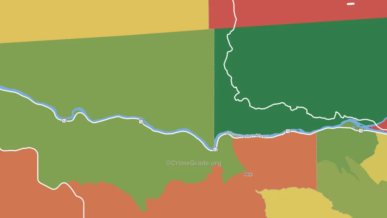 83541, ID Map of Theft Rates