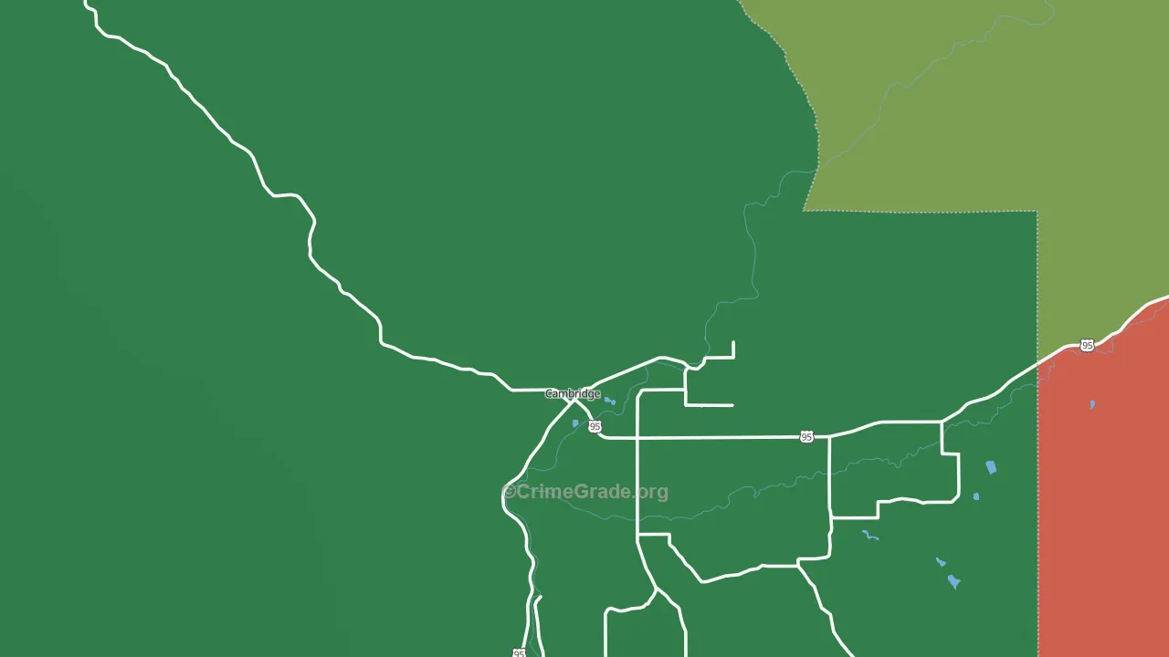 83610, ID Map of Theft Rates